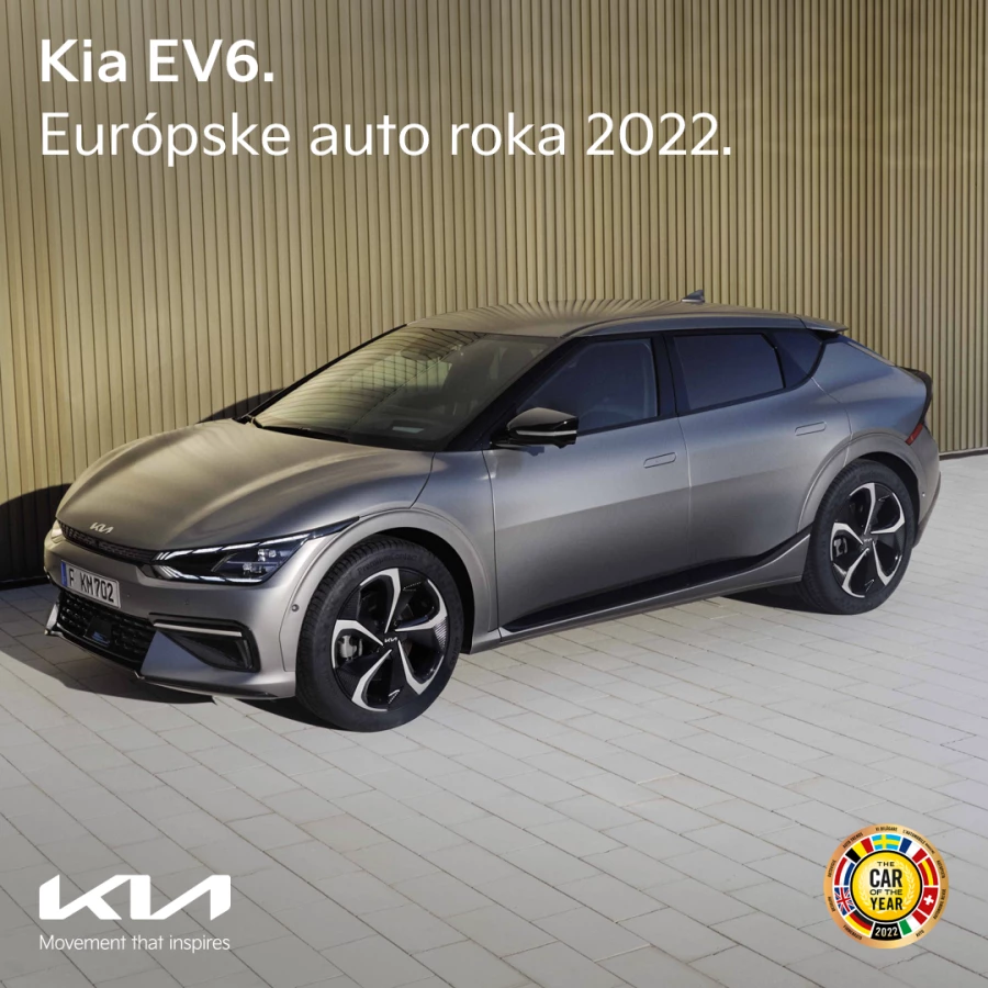 Kia EV6 - auto roka 2022