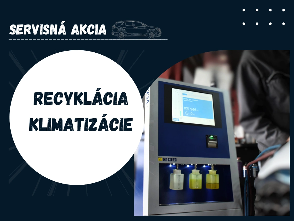 Servisná akcia - recyklácia klimatizácie