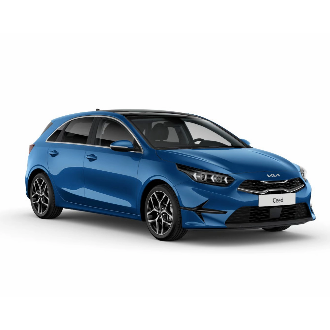 Kia Ceed - modrá, flame blue