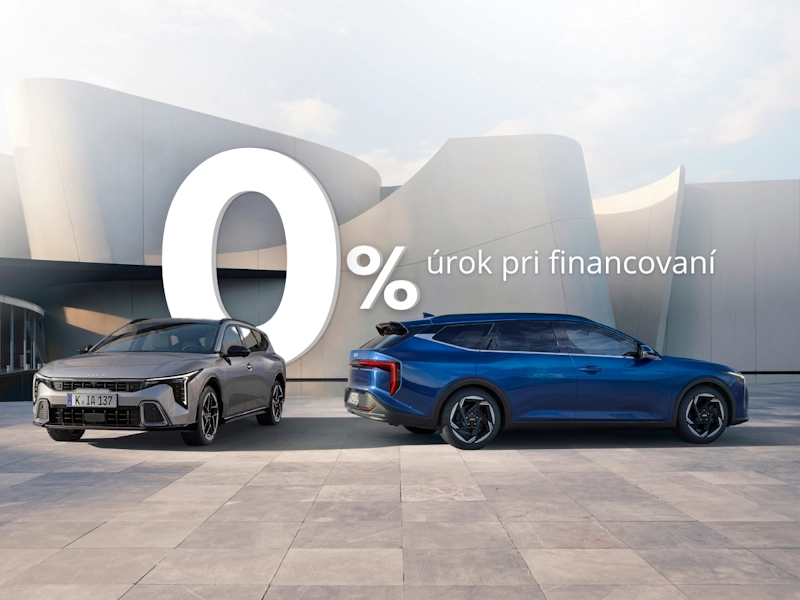 Modely Kia K4 a SW s financovaním s 0 % úrokom