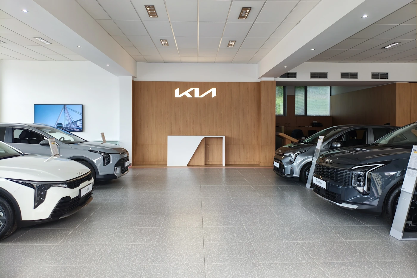 Interiér predajne Kia NOVÝ TOPCAR v Dolnom Kubíne