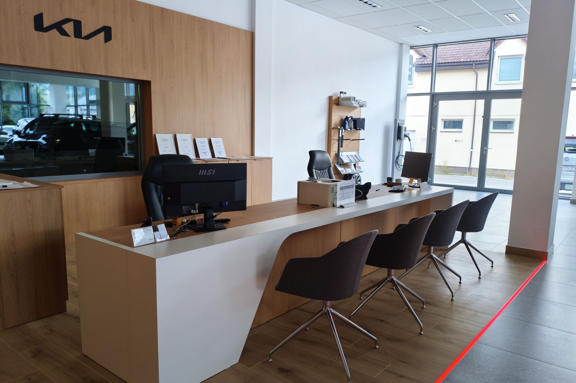 Zákaznícky príjem v servise Kia Dolný Kubín